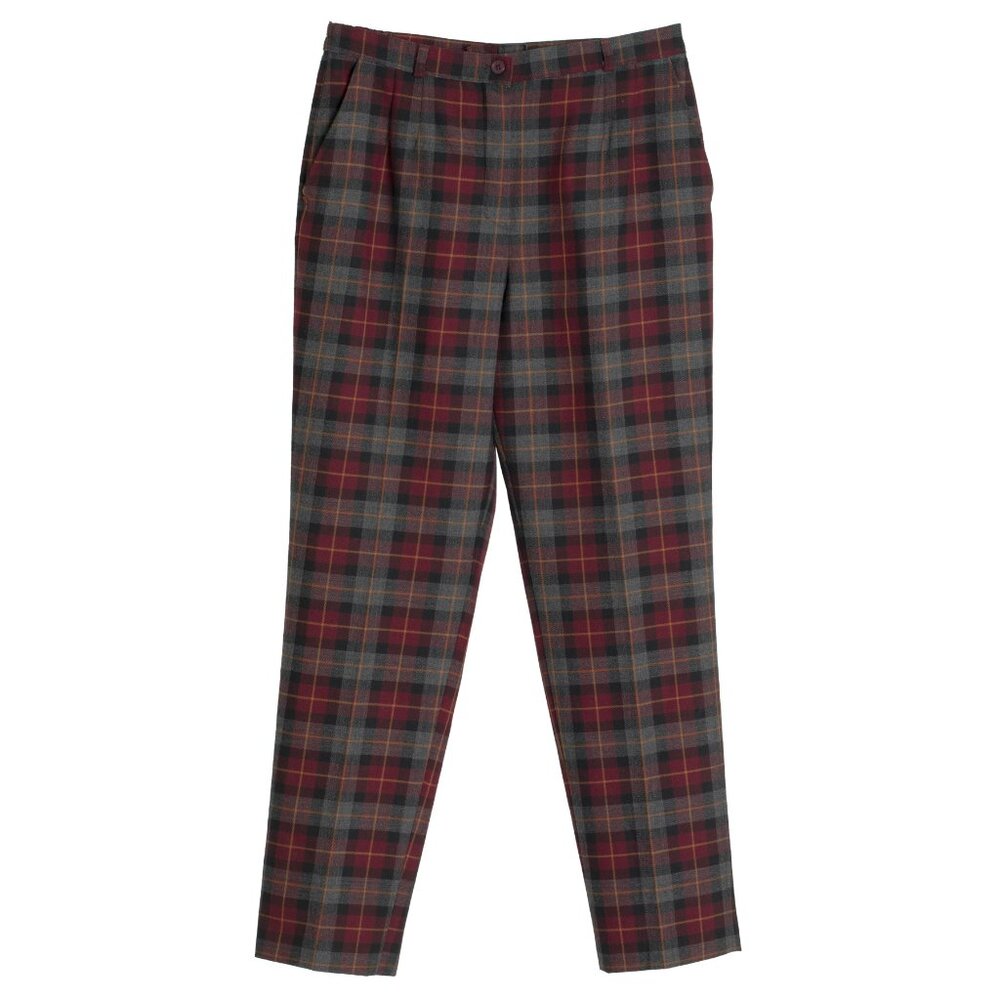 Sundazed (Italy) 70s, Glen Plaid, Flannel Wool, Twill Weave